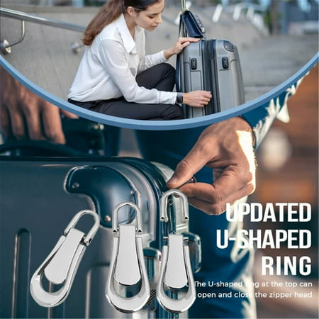 DDgui New Universal Detachable Zipper Puller Set Removable Multifunctional Zipper Head DDgui WAA220920-4973