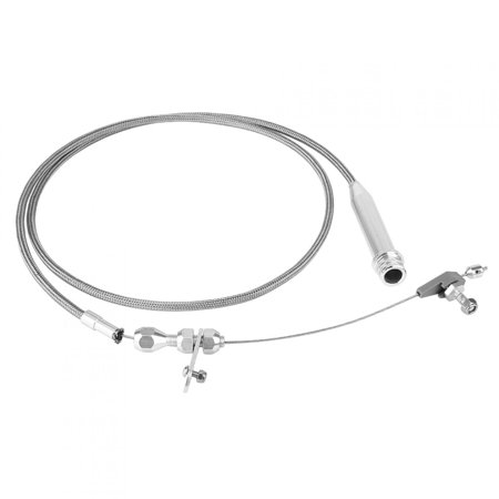 YOUTHINK 6051  Transmission Detent Kickdown Cable Silver Car Accessories Replacement for for 700R4