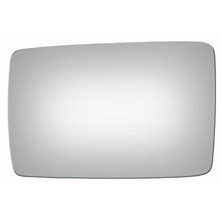 Burco 4081 Flat Driver Side Replacement Mirror Glass Compatible with Hummer H3  H3T (2006 2007 2008 2009 2010)