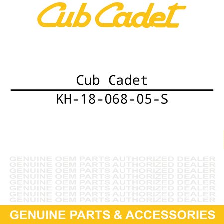 CUB CADET KH-18-068-05-S Kohler Muffler Kit SH265 RT Engine 65 3119