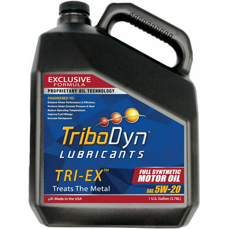 TriboDyn TRI-EX Full Synthetic Motor Oil 5W-20  1 Gallon