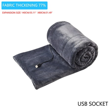 USB Flannel Electric Blanket Heating Low Voltage Electric Mattress Safety Non Leakage Blanket 140x80cm Ljddg#26282 Wall Decor USB Flannel Electric