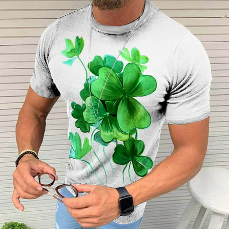 YOTAMI Mens Tops Unisex Daily T Shirt 3D Print Graphic Prints Short Sleeve Tops Casual Blouse Party White L XL XXL XXXL