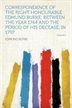 Correspondence of the Right Honourable Edmund Burke; Between the Year 1744 and the Period of His Decease in 1797 Volume 1 Paperback | Indigo Chapters