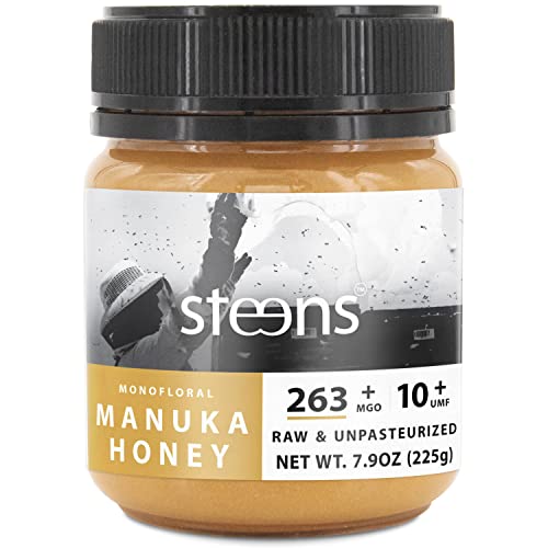 Steens, Raw Monofloral Manuka Honey UMF 10+, 7.9 Oz