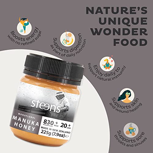 Steens, Raw Monofloral Manuka Honey UMF, 7.9 Oz thumbnail