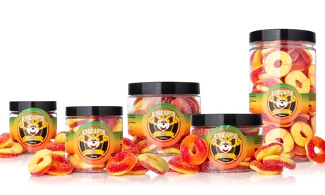 Peach Ring Gummies Infused with Organic CBD (250MG-5000MG) from Kangaroo CBD 5000MG