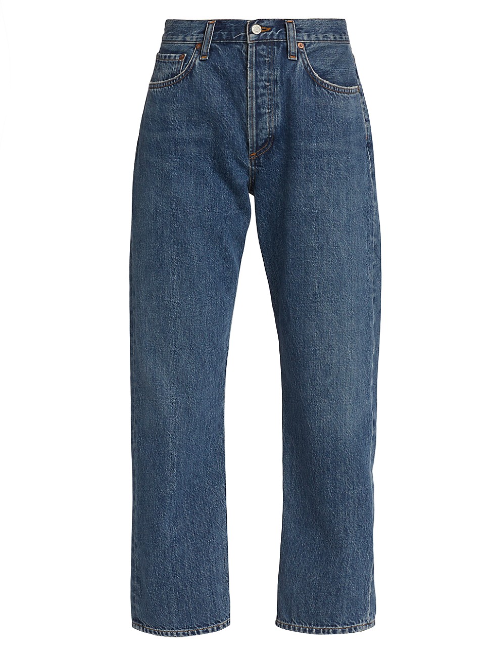Women's Wyman Low-Rise Vintage Straight Jeans - Vision Dk Indigow Marble - Size 25