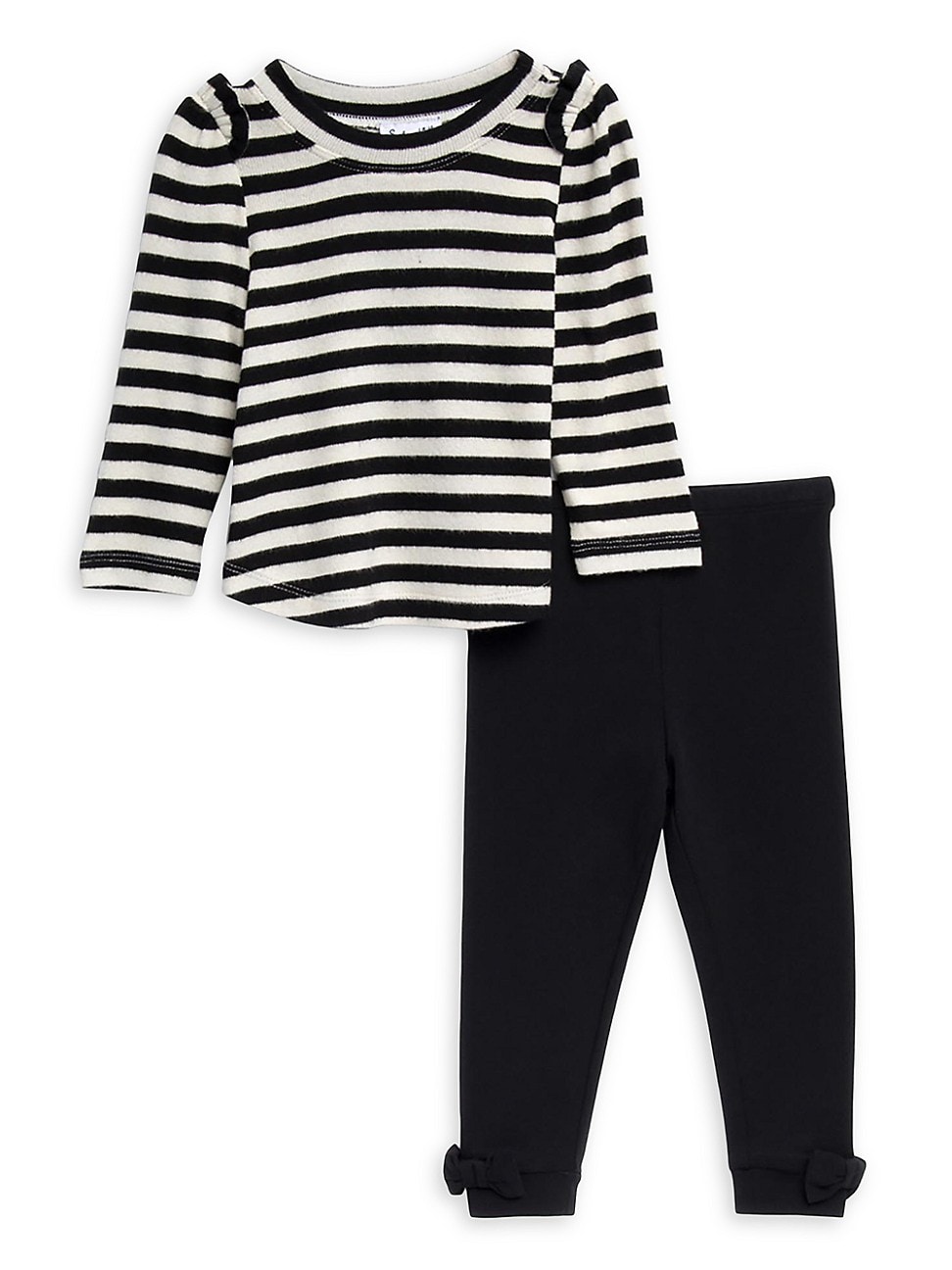 Splendid Baby Boy's C'est La Vie 2-Piece Striped Top & Pants Set - Black Stripe - Size 18-24 Months