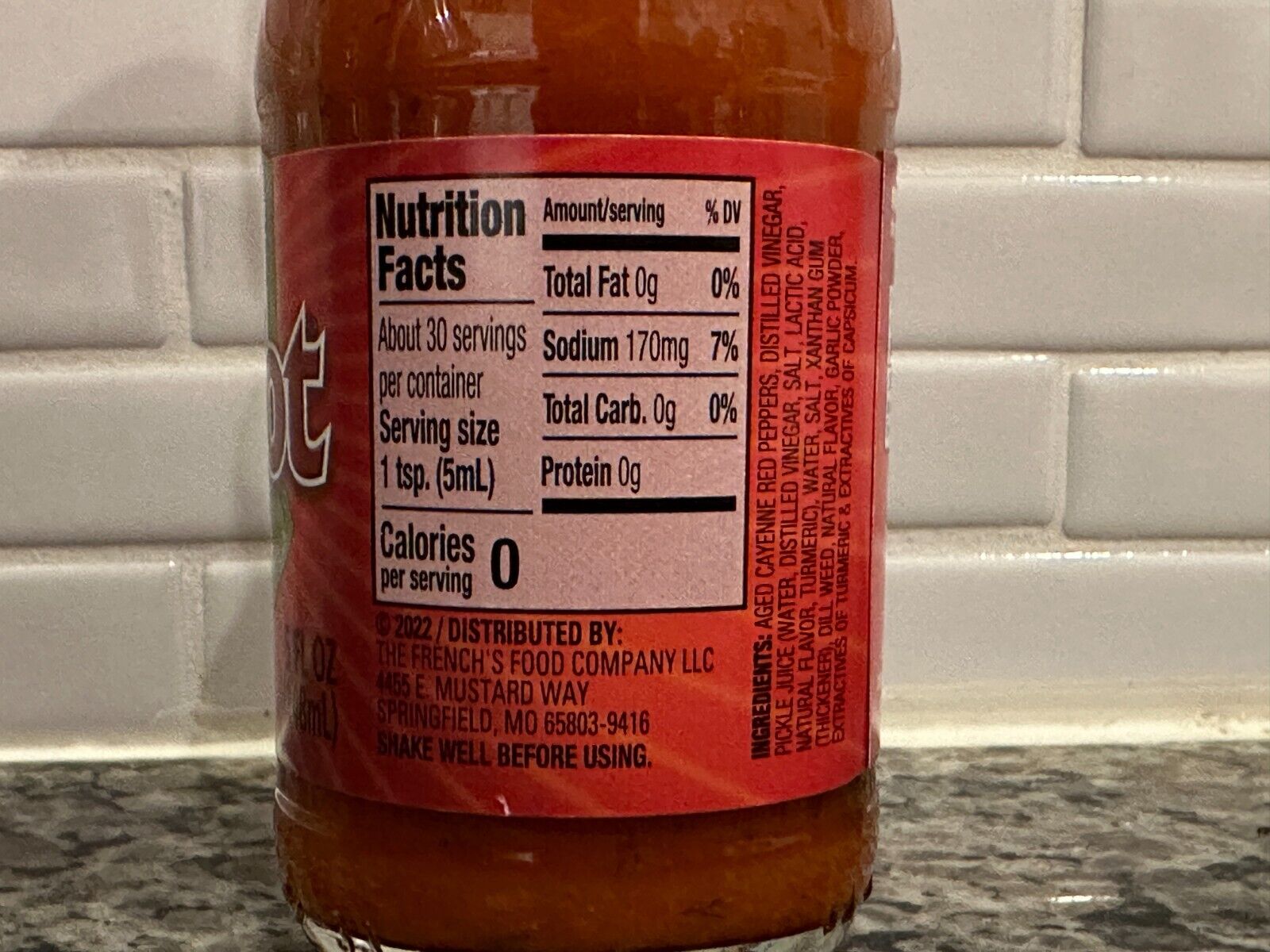 Frank's RedHot Dill Pickle Hot Sauce 5oz thumbnail
