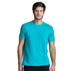Mens Level T-shirt Fourlaps 2658-1032-17-LT TEAL-M|MENS RUN/TRAIN APPAREL