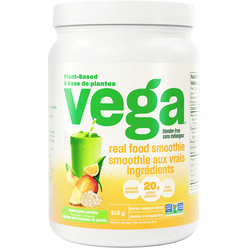 Vega Real Food Smoothie Tropical Green Paradise