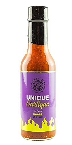 Puckerbutt X Unique Garlique, 5 Fl. Oz. Hot Sauce (featured in HOT ONES)
