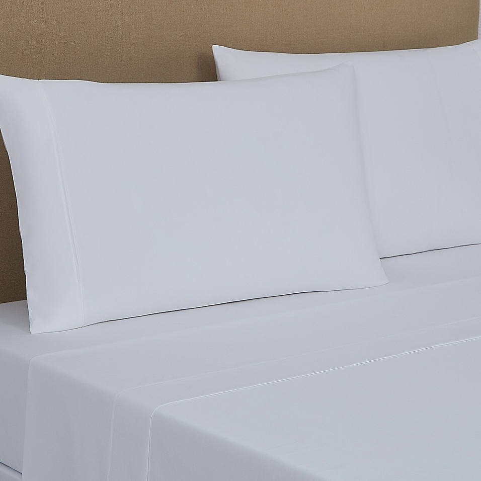 The Threadery 1000-Thread-Count Pima Cotton Queen Sheet Set in Bright White