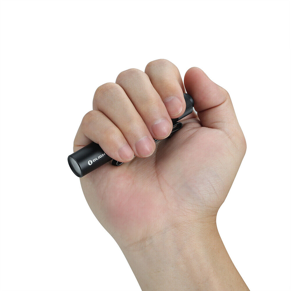 Olight I3T Dual-Output Slim EDC LED Flashlight  Black thumbnail