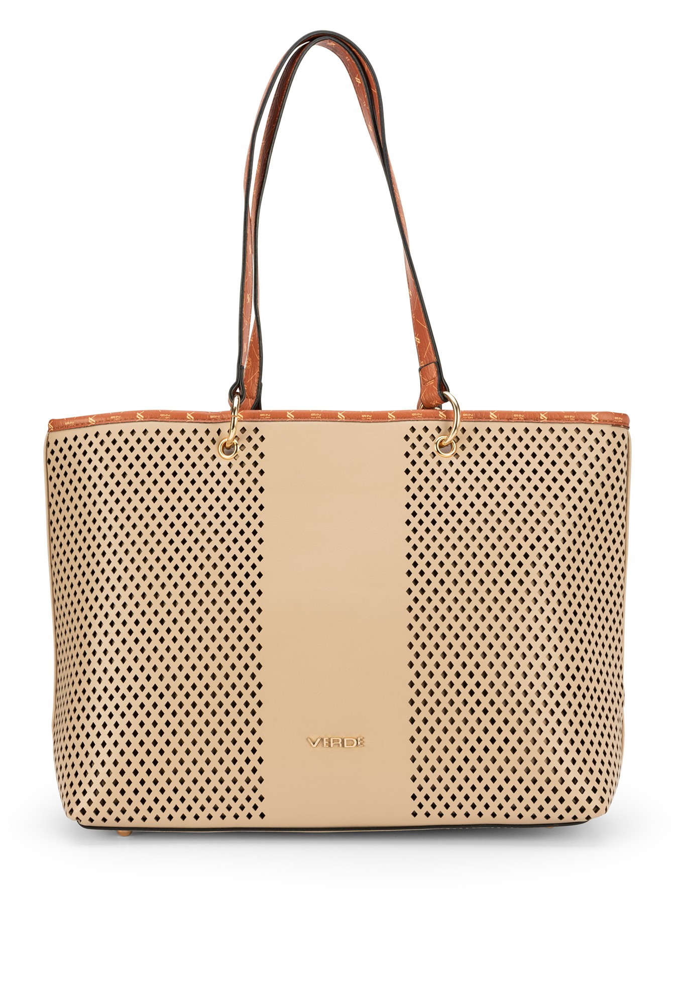 Verde Dmska Kabelka 16-6331 Beige