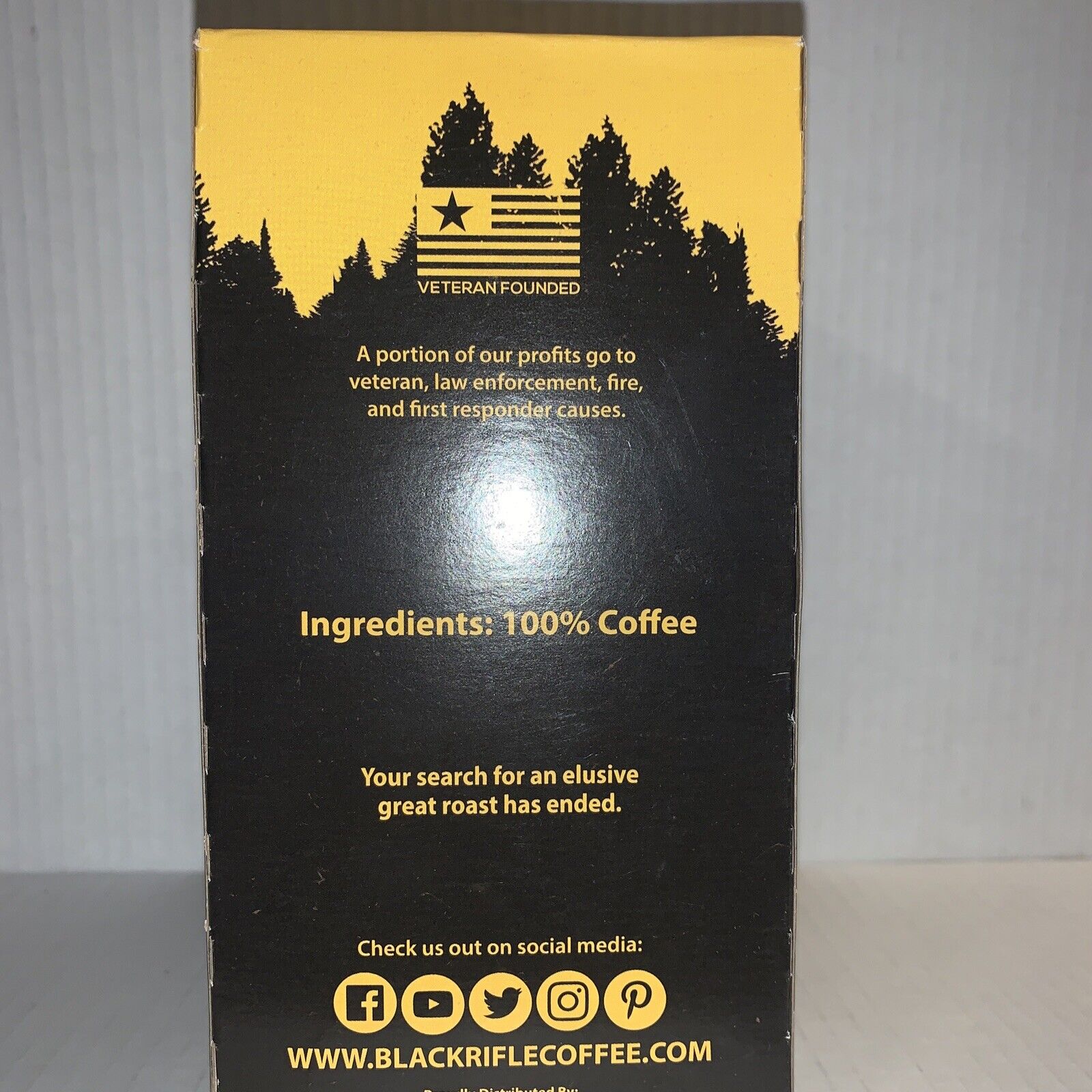 Black Rifle Coffee Company Tactisquatch Dark Roast Coffee Pods - 22ct thumbnail