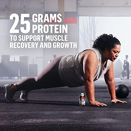 Muscle Milk Genuine Protein Shake, Chocolate, 11 Fl Oz Carton, 6 Pack, 25g Protein, Zero Sugar, Calcium, Vitamins a, C & D, 5g Fiber, Energizing Snack thumbnail