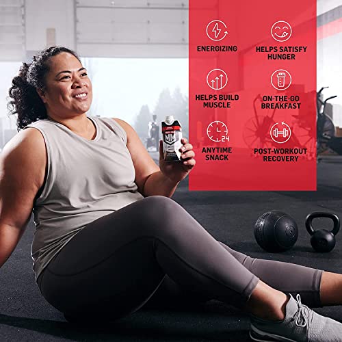 Muscle Milk Genuine Protein Shake, Chocolate, 11 Fl Oz Carton, 6 Pack, 25g Protein, Zero Sugar, Calcium, Vitamins a, C & D, 5g Fiber, Energizing Snack thumbnail