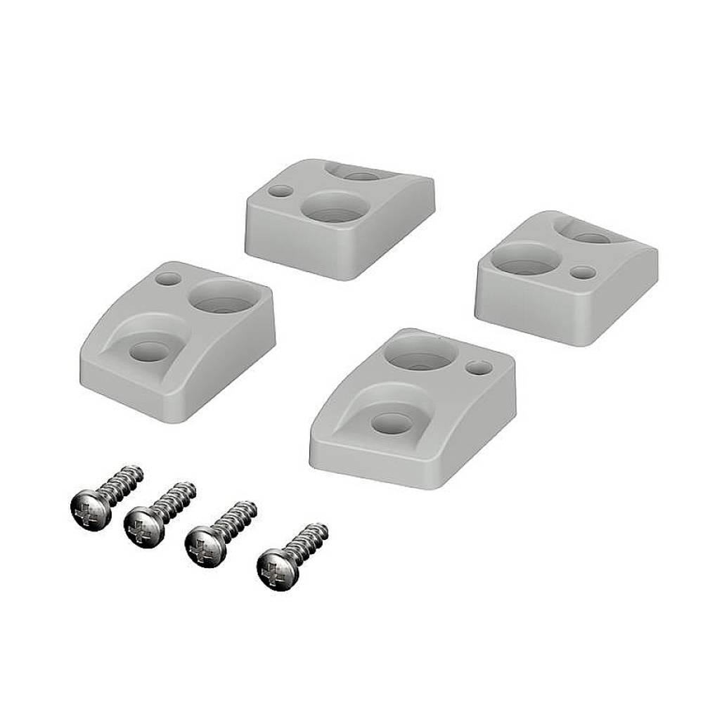 BOPLA 20007000 BCD WL-7035 Wall Fittings 48x50x20mm ABS Grey-white