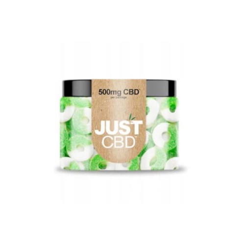 Hemp Infused Gummies Apple Rings 500 Mg CBD