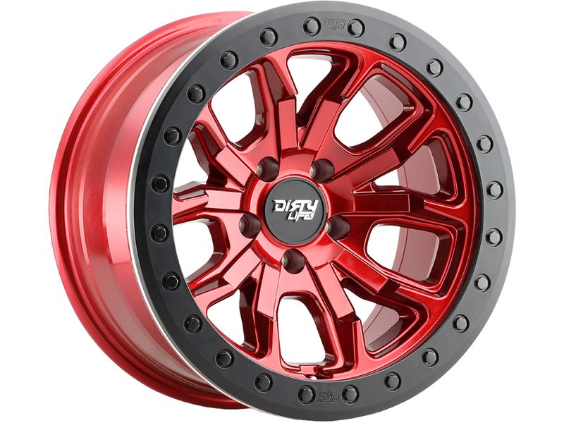 Dirty Life Red DT-1 Wheel 9303-7983R38