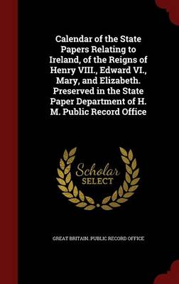 Calendar of the State Papers Relating to Ireland of the Reigns of Henry VIII. Edward VI. Mary and Elizabeth. Preserved in the State | Indigo Chapters