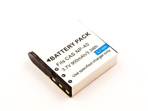 Battery Similar CAS NP-40, Li-ion, 3,7V, 900mAh, 3,3Wh