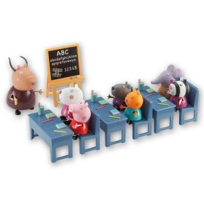 Salle De Classe Avec 7 Personnages Peppa 4962