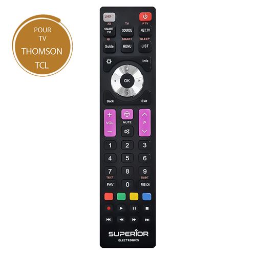 Télécommande De Remplacement Prête à L'emploi Pour TV De Marque THOMSON Et TCL®