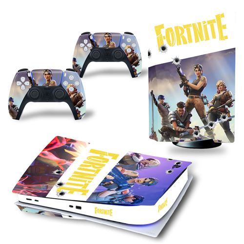 Autocollant Sticker pour Sony PS5 Édition numérique, Fortnite-1136