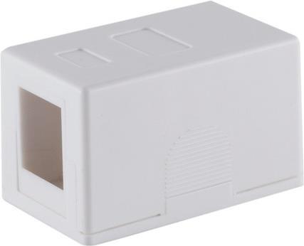 Shiverpeaks ®-BASIC-S--Keystone Anschlussbox, Weiß (BS08-10115)