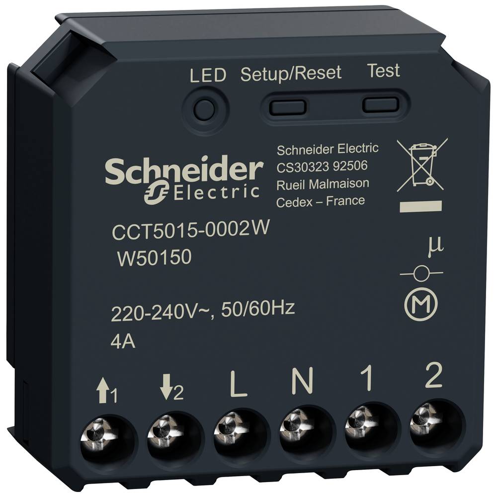 Schneider Electric CCT5015-0002W Wiser Blind Actuator Zigbee App C