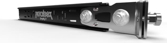 Patchbox Setup. Exe Rack Hardware Installation Tool up to 50KG Supports Threaded and Square Holes Lifetime Warranty