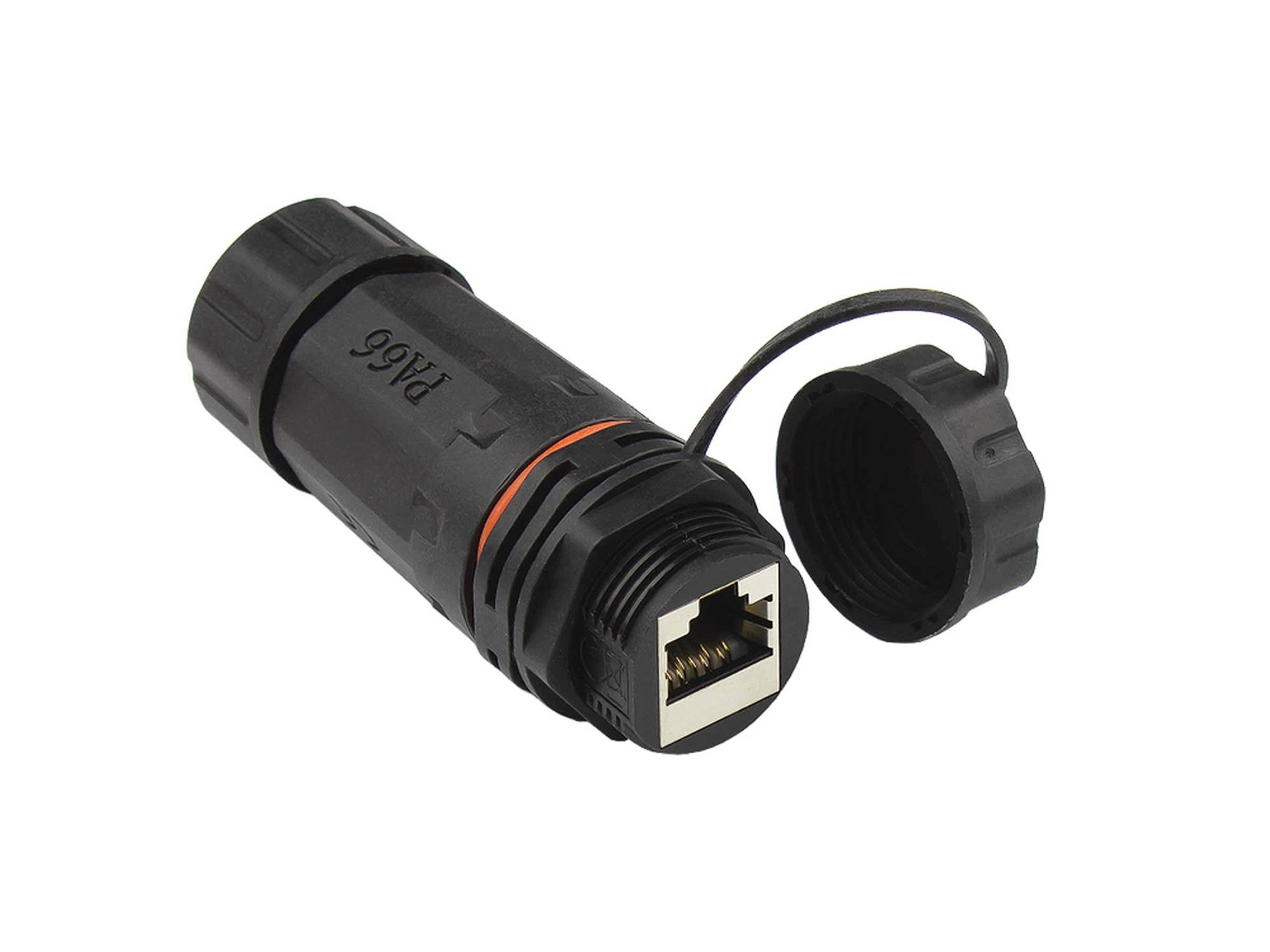 Alcasa ODC-06 Wire Connector RJ-45 Black