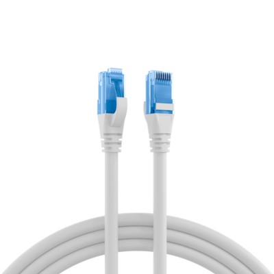 RJ45 Patchkabel U/UTP, Cat.6A, LSZH, Premium, 500MHz, 1m, Weiß Das Ungeschirmte Cat.6A RJ45 Premium Patchkabel Gewährleistet Sehr Gute Eigenschaften