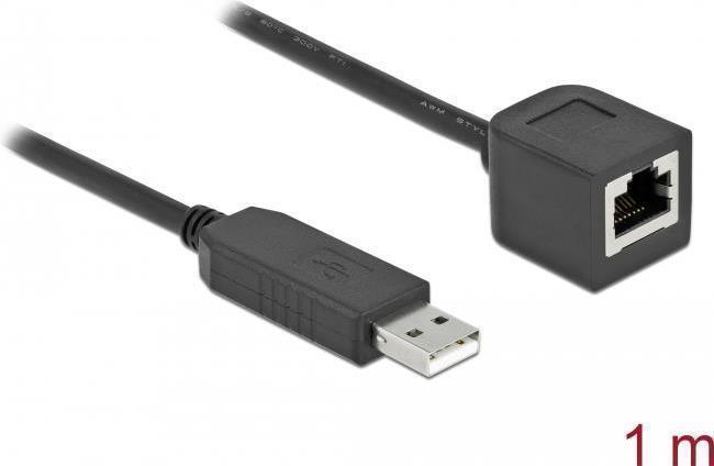 DeLOCK Serial Connection Cable with FTDI Chipset, USB 2.0 Type-a...