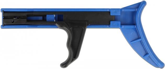Delock - Kabelbinder-Spannwerkzeug - Schwarz, Blau