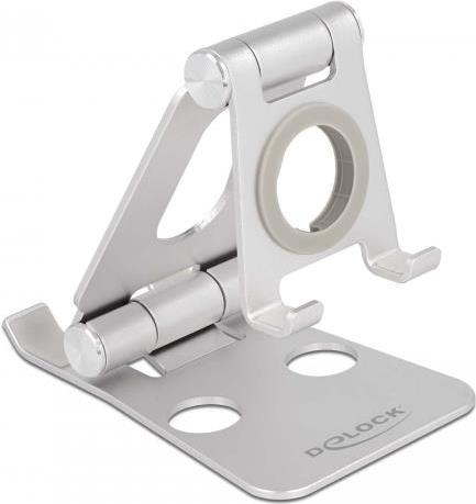 Delock - Halter Für Smartwatch, Tablet - Einstellbar - Silber (18431)