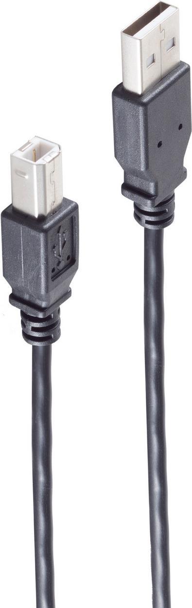 Shiverpeaks BS13-23045 USB Kabel 3 M USB 2.0 USB a USB B Schwarz (BS13-23045)