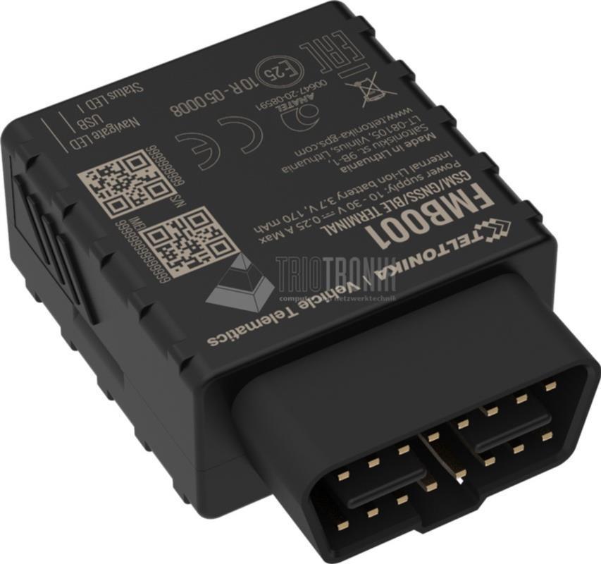 Teltonika FMB001 Erweiterter Plug & Track Echtzeit-Tracker Mit GNSS-, GSM & Bluetooth Fleet Management (FMB001)