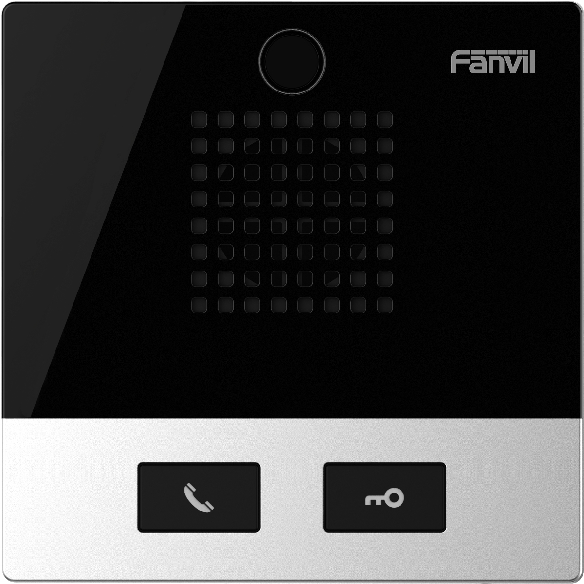 Fanvil I10SV Video Intercom System 2 MP Black. Metallic