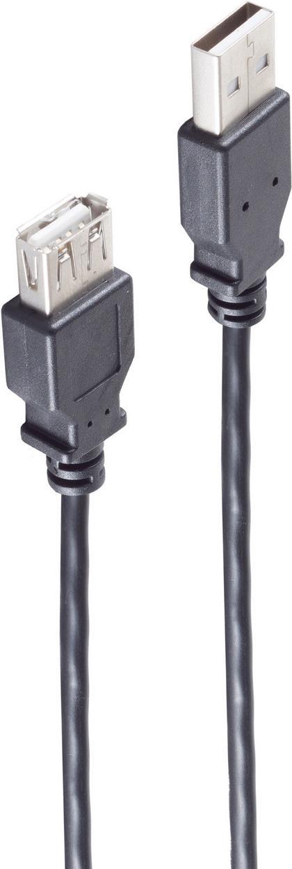 Shiverpeaks BS13-24305 USB Kabel 0,3 M USB 2.0 USB a Schwarz (BS13-24305)