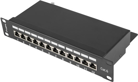 Lanberg PPF6-9012-B Patch Panel