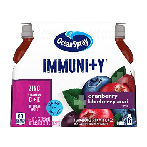 Ocean Spray® Immunity Cranberry Blueberry Acai  10 Fl Oz Bottles  6 Count