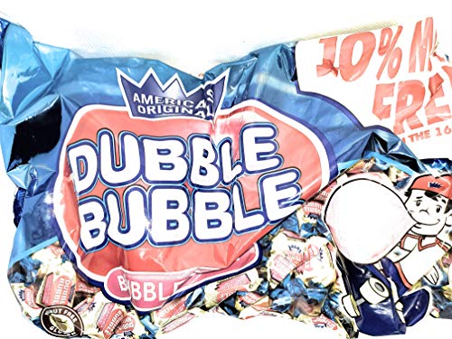Dubble Bubble Bubble Gum 17.6 Oz (1.1 Lb) Original Flavor Chewing Gum Pack thumbnail