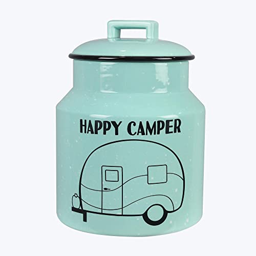 20198 Ceramic Happy Camper Cookie Jar