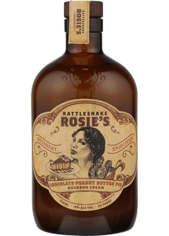 Chocolate Peanut Butter Pie Bourbon Cream | Small Batch Bourbon by Rattlesnake Rosie | 750ml | New York