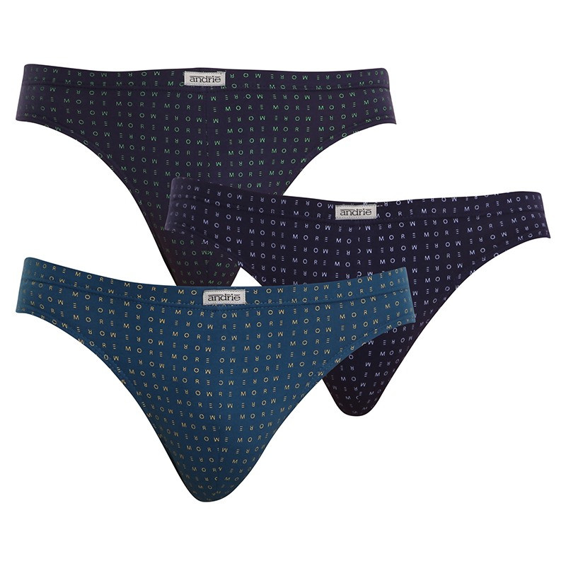 3PACK Men's Briefs Andrie Multicolor (PS 3535)