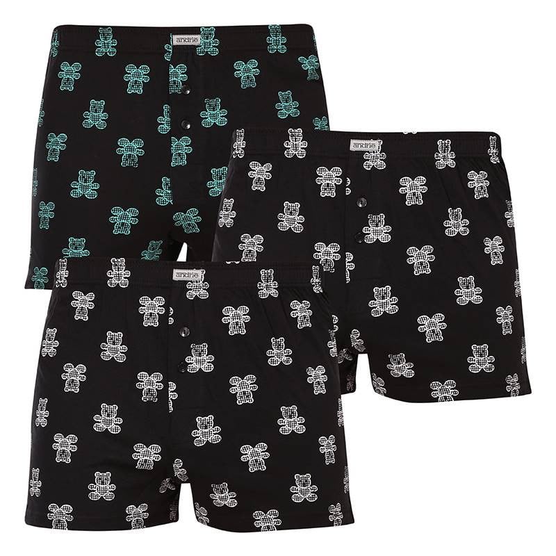 3PACK Men's Shorts Andrie Multicolor (PS 5674)